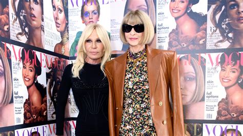 anna wintour and donatella versace|Richard Avedon at Palazzo Reale: Milan Kicked off .